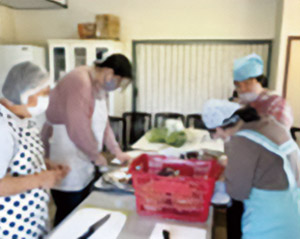 作業の様子