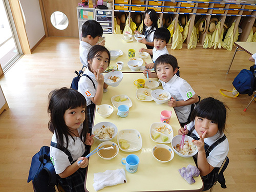 園児の様子