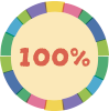 100%