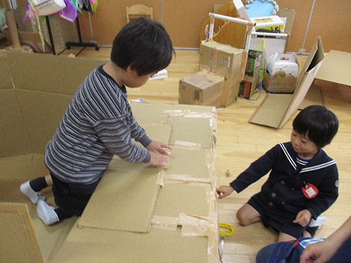 園児の様子