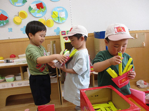 園児の様子
