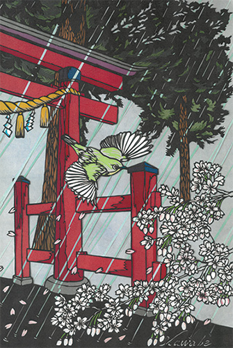 川辺学切り絵アート