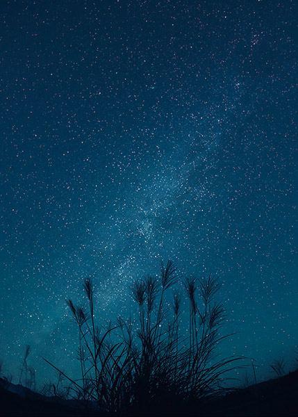 秋夜空