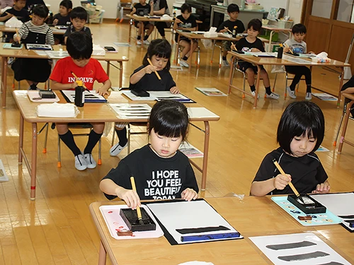 園児の様子